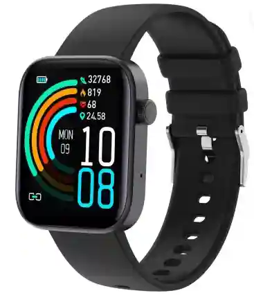  iConnect by Timex iConnect calling Lite Smartwatch (Black Strap, Free Size)